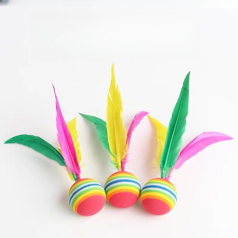 Badminton Kids - Jazzminton Outdoor Badmintonbal Set Kinderen Rubberen