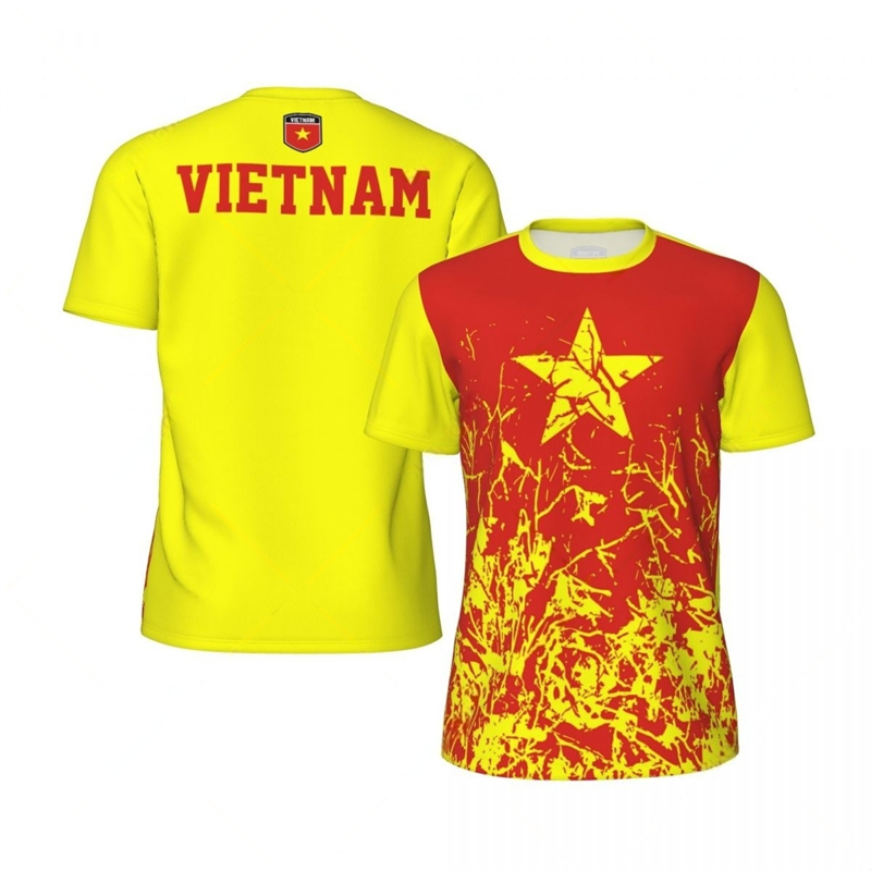 Vietnam Vlag Grafische Voetbal - Badminton Vietnam recensie en prijs