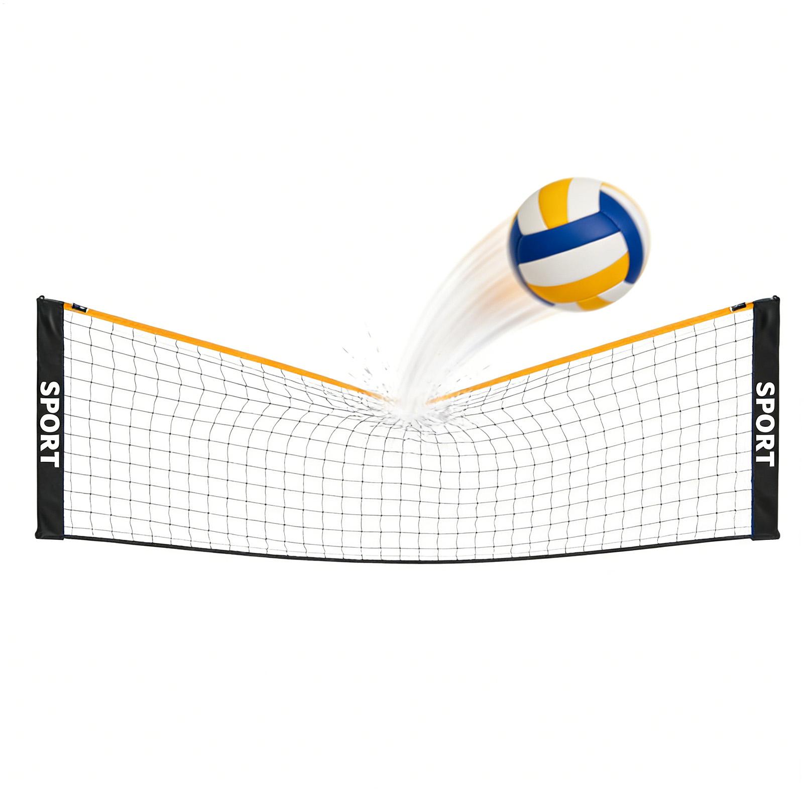 Draagbaar volleybalnet, weerbe - Badminton Kids recensie en prijs